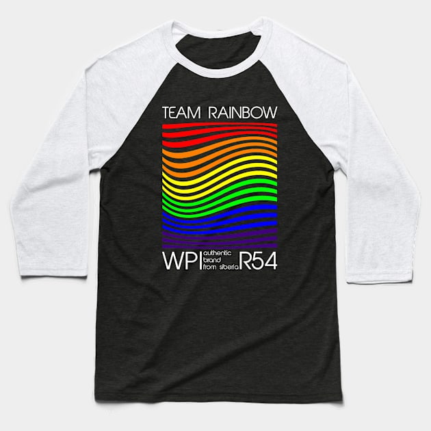 LGBT Pride Team Rainbow R54 Baseball T-Shirt by teamrainbowstore